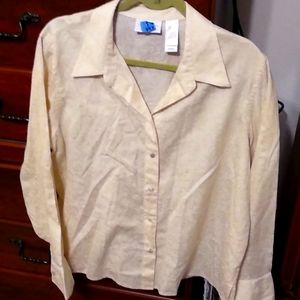 Liz Claiborne button up blouse
